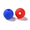 Rubberized Style Imitated Silicone Acrylic Beads X1-MACR-D029-01L-2