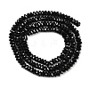 Natural Black Spinel Beads Strands G-B175-A02-2x4mm-3