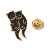 Bear Enamel Pins JEWB-S042-01B-KCG-2