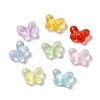 Transparent Acrylic Beads X-OACR-H042-01-1