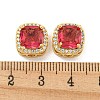 Brass Micro Pave Cubic Zirconia Beads KK-B096-13G-3