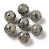 Natural Sesame Jasper No Hole Sphere Beads G-K353-04D-36-1