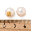 Round Natural Freshwater Pearl Beads PEAR-K009-13G-3