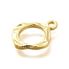 Rack Plating Brass Toggle Clasps KK-M309-45G-5