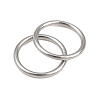 304 Stainless Steel Closed Jump Rings STAS-G393-06P-12-3