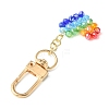 Colorful Glass Heart Pendant Decoration KEYC-TA00013-3