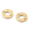 Brass Connector Charms KK-G516-25G-2