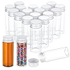 BENECREAT 20Pcs Glass Bead Containers CON-BC0007-31B-1