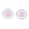 Transparent Resin Pendants RESI-N030-007E-3