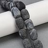 Natural Weathered Agate Beads Strands G-NH0047-B09-02-1