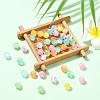 40Pcs 8 Colors Natural Selenite Beads G-YW0002-24-5