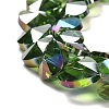 Electroplate Glass Beads Strands EGLA-B004-01A-AB04-3