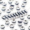 Brass Grade A Rhinestone Spacer Beads RSB038NF-14-1