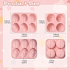 2 pcs 2 Styles Brain Shape Silicone Molds ST-CJ0007-87-2
