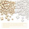 140Pcs 6 Styles Brass Beads KK-PH0003-90-7