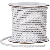 1 Roll 10M Round Braided Cowhide Cords WL-SC0001-03D-1