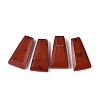 Natural Red Jasper Pendants G-Q601-10D-1