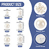 410Pcs 6 Styles Glass Pearl Beads HY-TA0003-04B-5