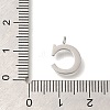 304 Stainless Steel Micro Pave Cubic Zirconia Pendants STAS-H228-06P-C-3