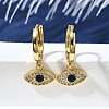 Brass Hoop Earrings EJEW-Z086-12G-1