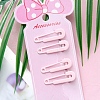 Macaron Color Alloy Alligator Hair Clips PW-WG855A4-01-1