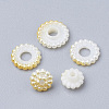 Imitation Pearl Acrylic Beads OACR-T004-10mm-15-3