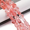 Cherry Quartz Glass Beads Strands G-C159-B04-01-2