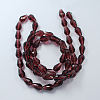 Glass Beads Strands GLAA-R024-15x10mm-1-2