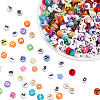 1400Pcs 10 Colors Opaque Acrylic Beads MACR-SC0002-30-6