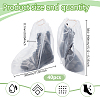 40Pcs Plastic Disposable Waterproof Shoe Covers AJEW-GO0004-44-2