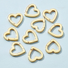 Brass Spring Gate Rings KK-BC0004-70-4