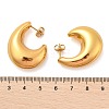 304 Stainless Steel Stud Earrings EJEW-Q011-09G-3