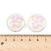 2Pcs UV Plating Acrylic Beads FIND-C067-03H-3