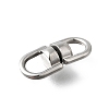 304 Stainless Steel Swivel Clasps STAS-U051-03B-P-2