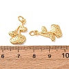Brass Pendants KK-CBA2F11-21B-G-4