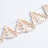 Natural Trochid Shell/Trochus Shell Beads Strands SSHEL-L016-16-1