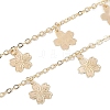 Handmade Brass Flower Chains CHC-Z001-13KCG-1