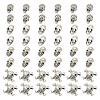 60Pcs 4 Styles Halloween Theme Tibetan Style Alloy Beads FIND-HY0003-84-1