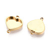 304 Stainless Steel Connector Cabochon Settings STAS-N115-38G-2