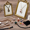 12Pcs 3 Colors Waxed Polyester Cord Macrame Pouch Pendant Slider Necklace Making NJEW-GO0001-24-4