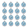 Platinum Plated Alloy Enamel Charms LS-X-ENAM-S118-04P-P-2