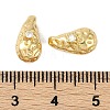 Brass Micro Pave Cubic Zirconia Charms KK-P283-27B-G-2