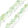 Electroplate Butterfly Glass Beads Strands EGLA-A036-08A-M-2