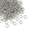 Tarnish Resistant 304 Stainless Steel Open Jump Rings STAS-Q186-02-6x0.8mm-2