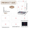 Transparent Acrylic Display Boxes ODIS-WH0329-95A-2
