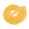 Acrylic Imitation Cat Eye Beads Strands OACR-Q197-01C-16-2