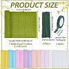 8 Rolls Handmade Crepe Paper DIY-GO0002-77-2