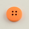 Flat Round Wooden Buttons BUTT-D027-3