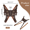 PU Leather with Alloy Fencing Sheath AJEW-WH0415-58B-2