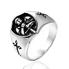 304 Stainless Steel Finger Rings FS-WG710C9-04-5